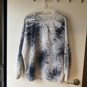 lululemon tie dye Perfectly Oversized Crew sweatshirt